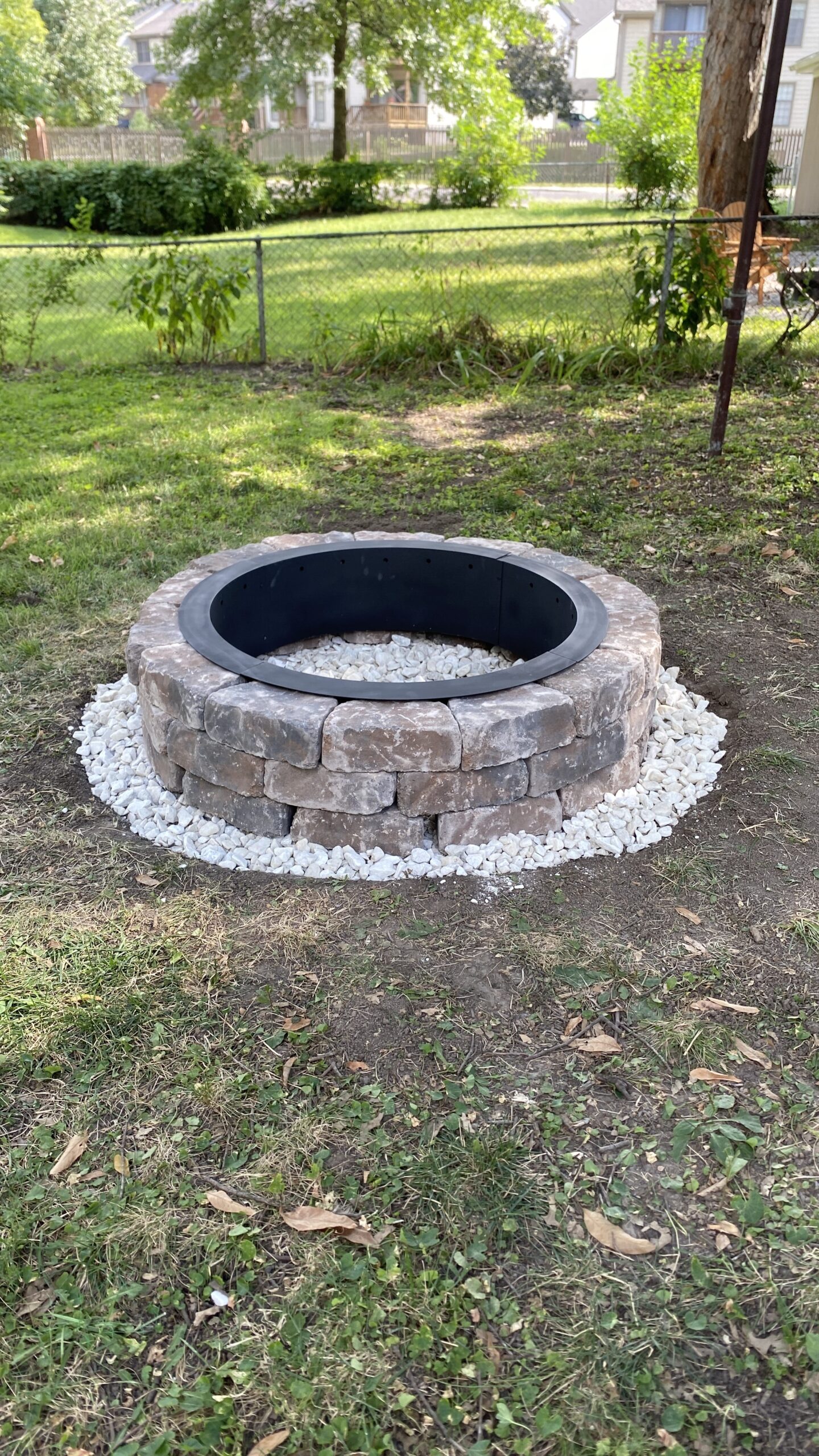 smokeless fire pit build complete